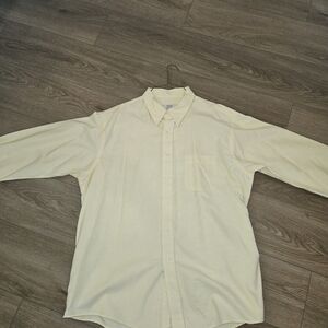 Arrow Men's Light Yellow Dress Shirt